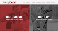 Desktop Screenshot of hireground.us