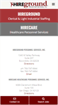 Mobile Screenshot of hireground.us